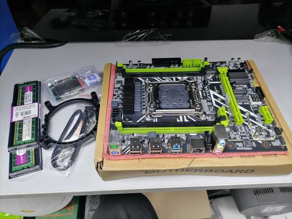Топовый игровой комплект мать + xeon 2650v3 + DDR4 16gb