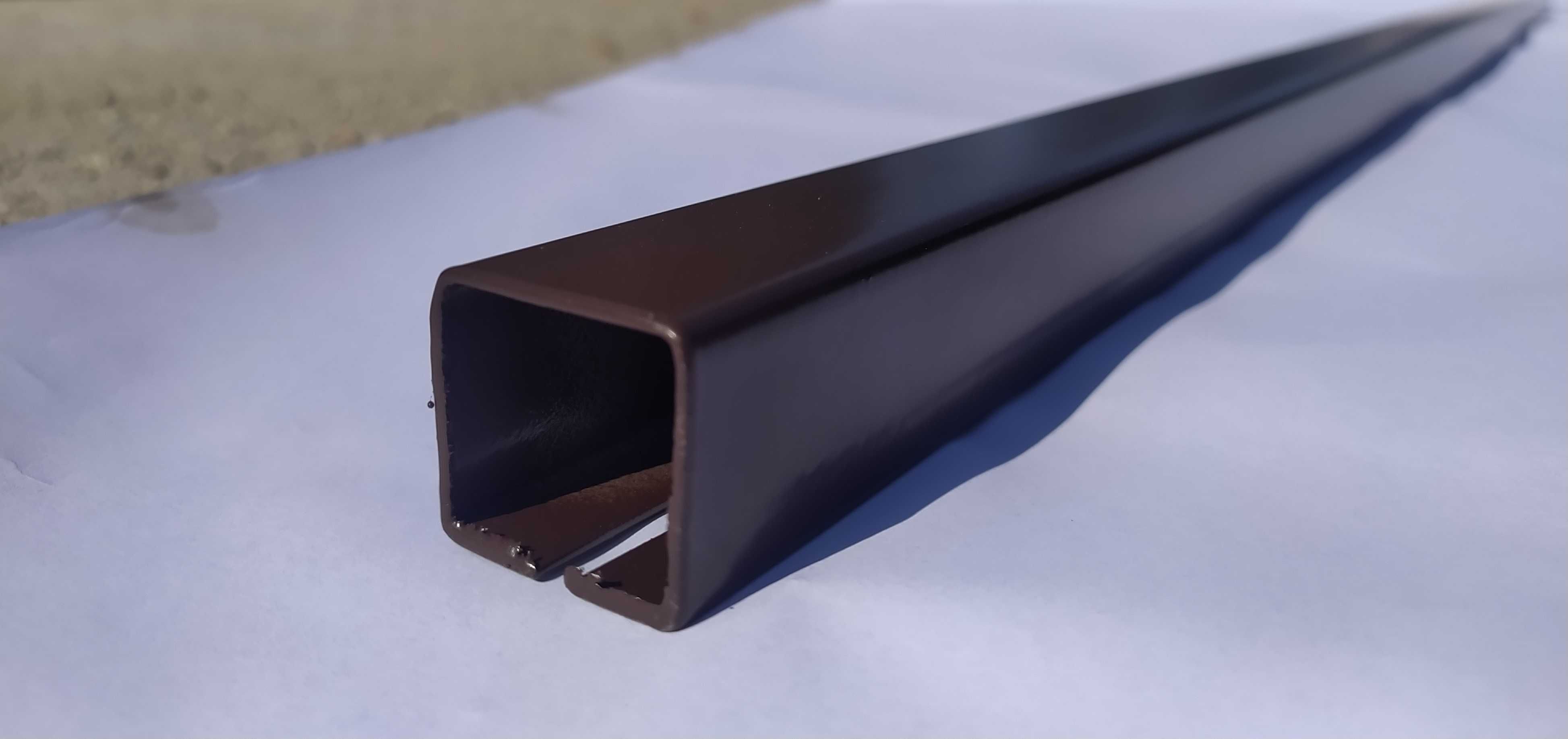 Profil 30x30x1,5 ogrodzeniowy sztachety metalowe drewniane poprzeczki