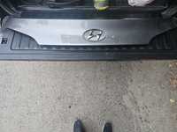 Hyundai ix35 накладка багажника + значек