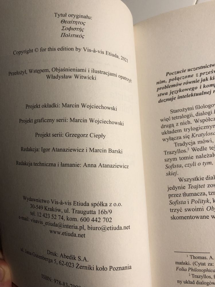 Platon - Teajtet, Sofista, Polityk
