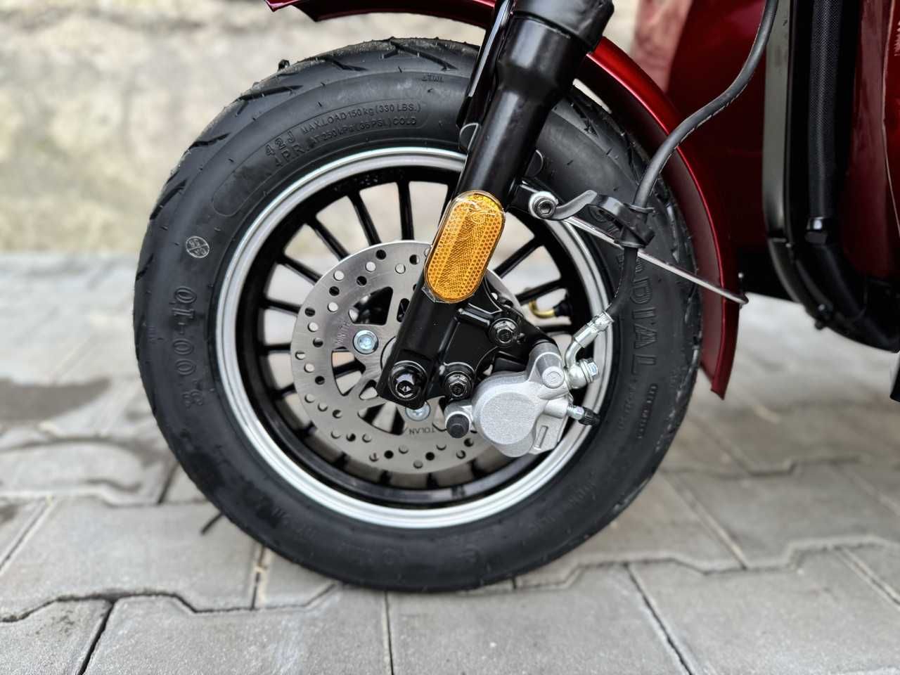 Crosser TR5 Pro Max 800w 72v20a Електро трицикл, Електро скутер Синій