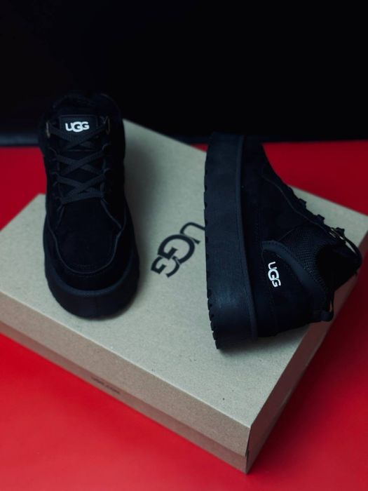 Сникерсы зимние Ugg Lowmell / угги замш водоотадкивающий