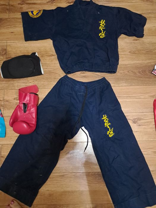 Кимоно для мальчика 7 -9 лет