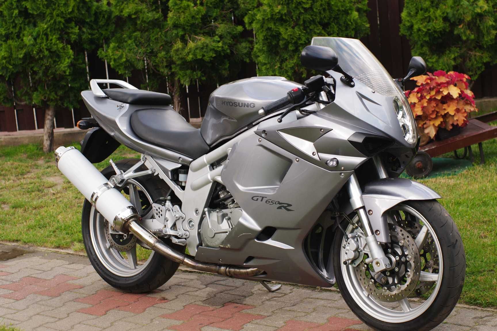 Hyosung gt650r 2008rok gt 650 NIEMCY BEZWYPADEK sv raty kredyt