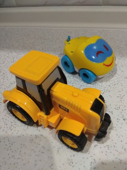 Машинки: трактор и минипозитивчикк