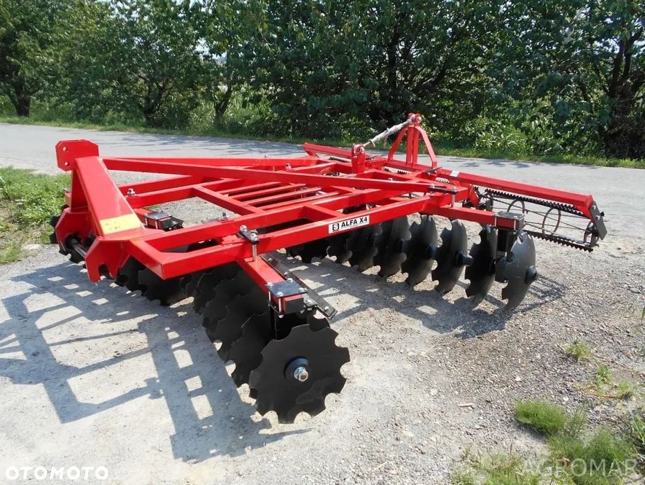 Brona talerzowa X 2,7/3,15/3,4m STRUMYK talerzówka 4-walcowa / wałek / talerze / łożyska