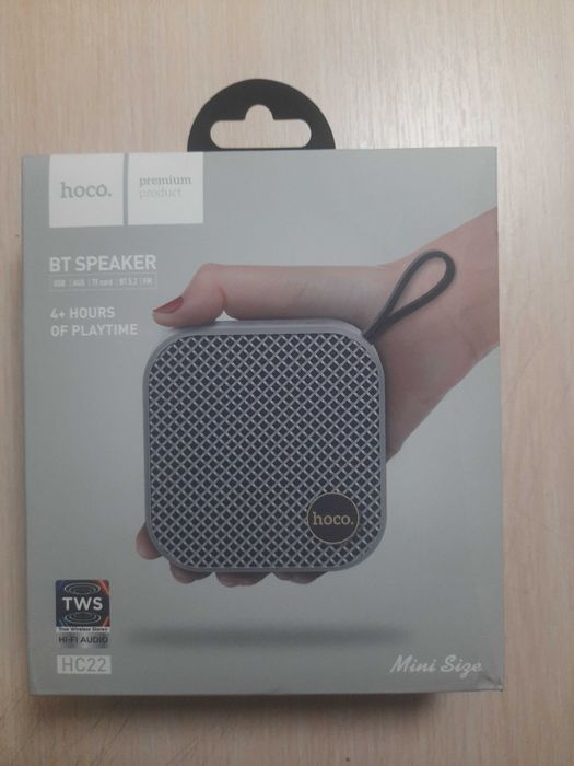 Портативная колонка HOCO Auspicious sports TWS.HC22 AUX/TF/USB/FM 4h