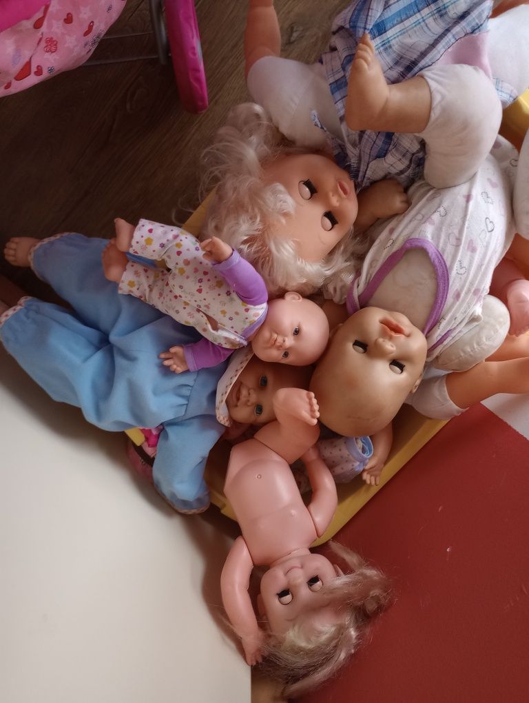 Lalki o wózek , wózek dla lalki i lalki