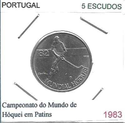 Mundial de Hóquei em Patins - - - Série - 1982 - - - - Moedas