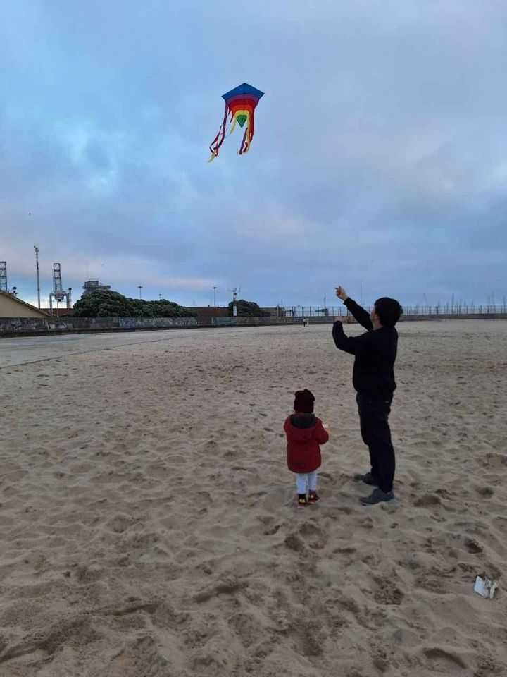 CIM Papagaio Rainbow Eddy Blue crianças 3 anos