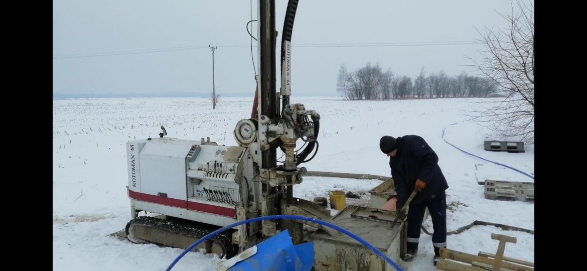 Wiercenie Studni Studnia Głębinowa,studnie głębinowe  Pompy Ciepła odw