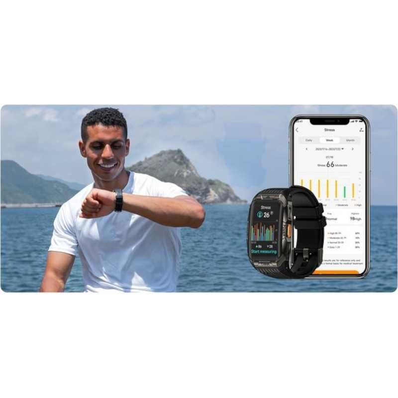 Розумний тактичний Смарт-годинник Kospet Tank X2 / Смарт часы GPS