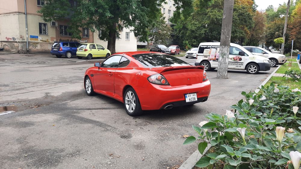 Продам xyundai tiburon 2007 год