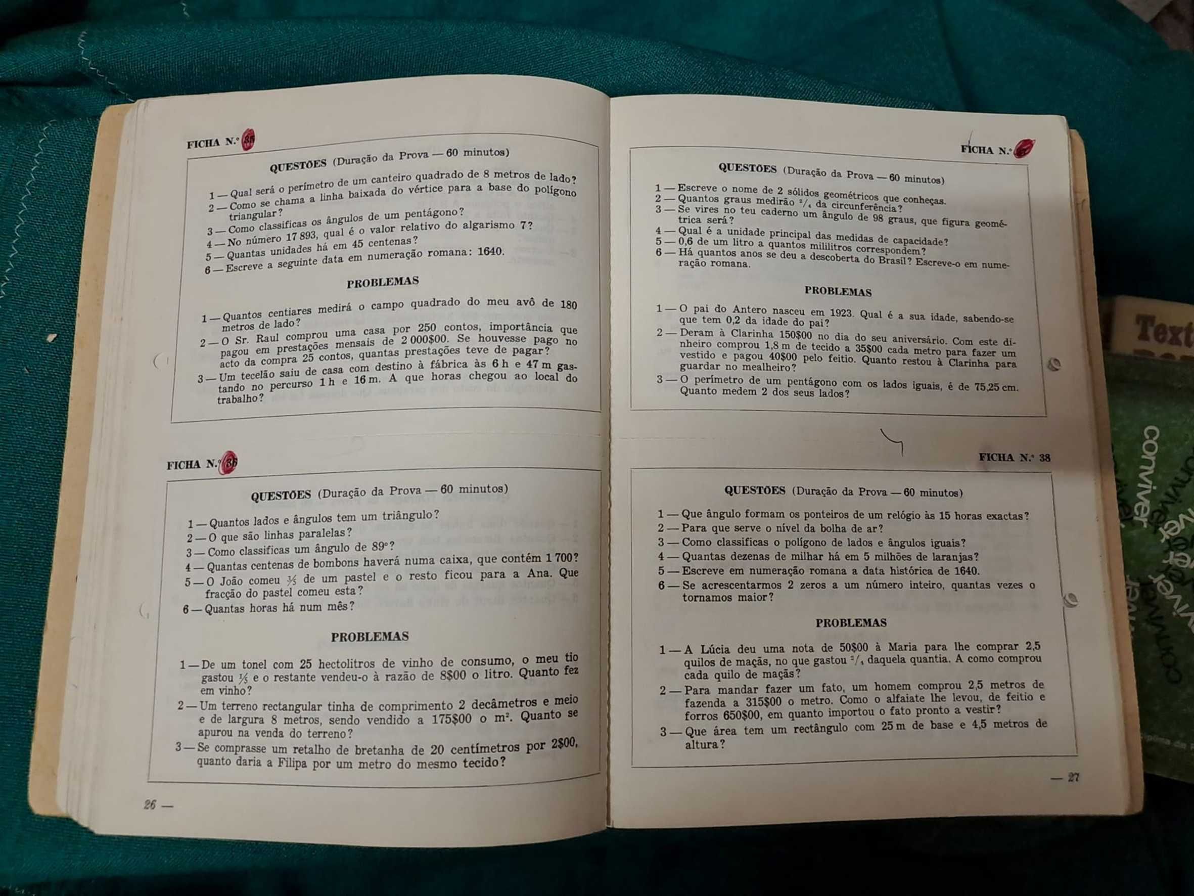 Livro de revisao de 111 filhas do exame da antiga 4ª classe