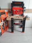 Warsztat majsterkowicza duży stół do majsterkowania smoby black decker