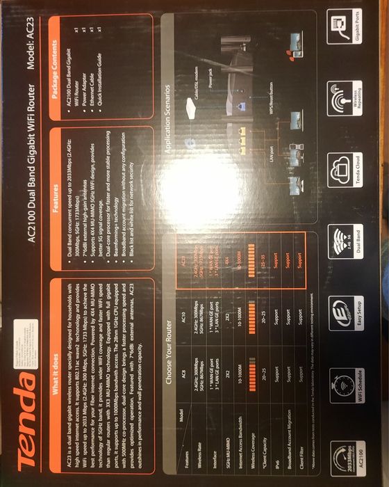 Роутер Tenda ac23