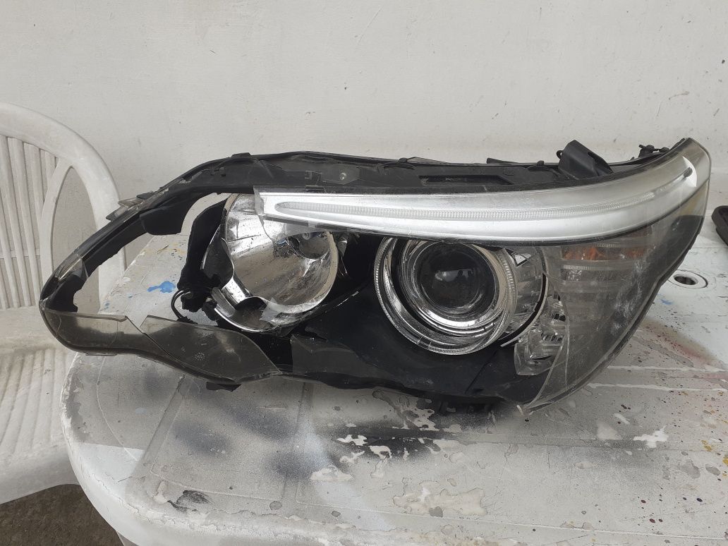 Reflektor , lampa przód przednia lewa wersja europejska BMW E60