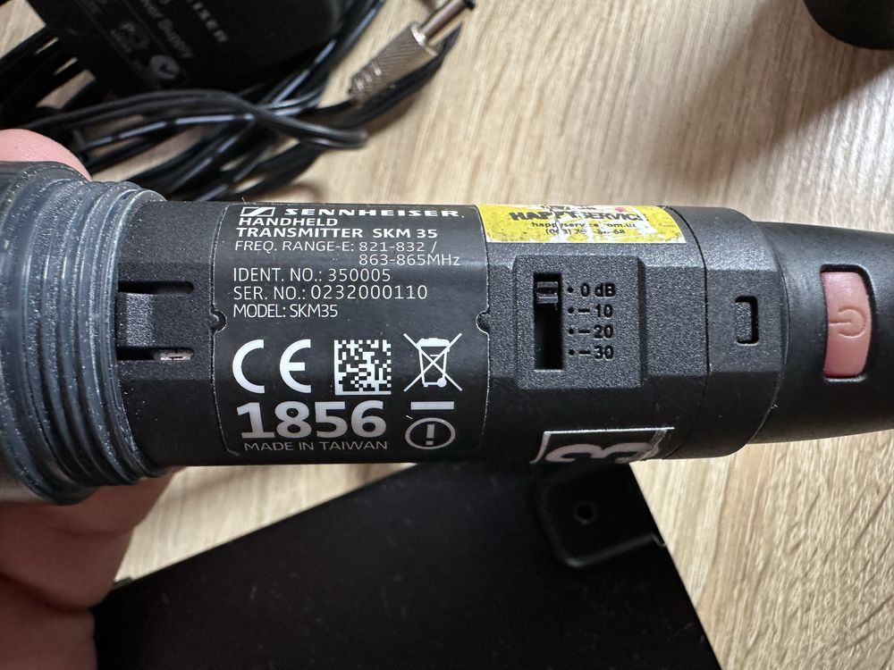 Радіомікрофон Sennheiser XSW 35 e835