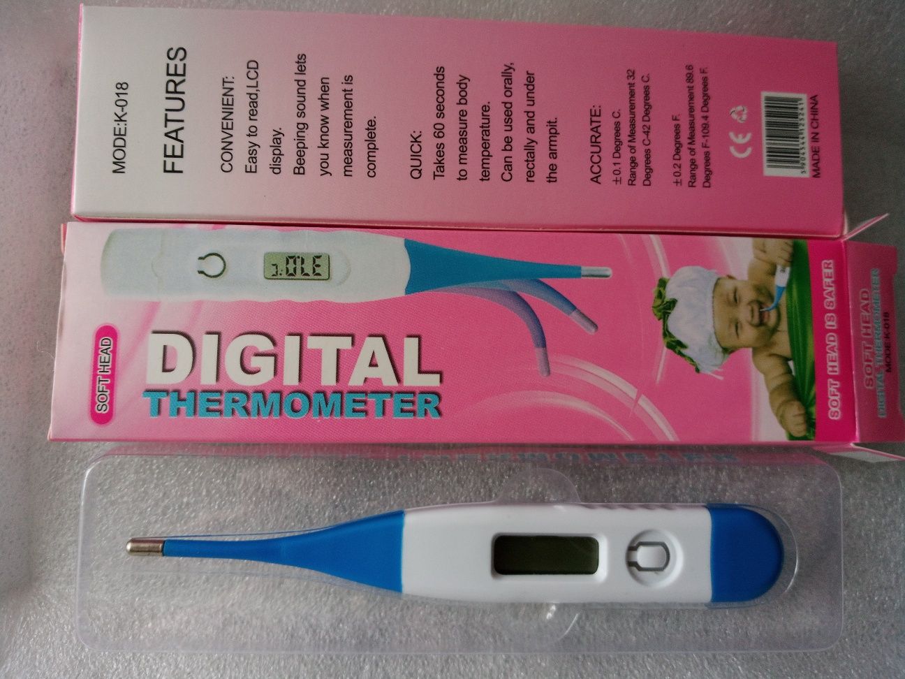 Термометр електронний(MODE: К-018).