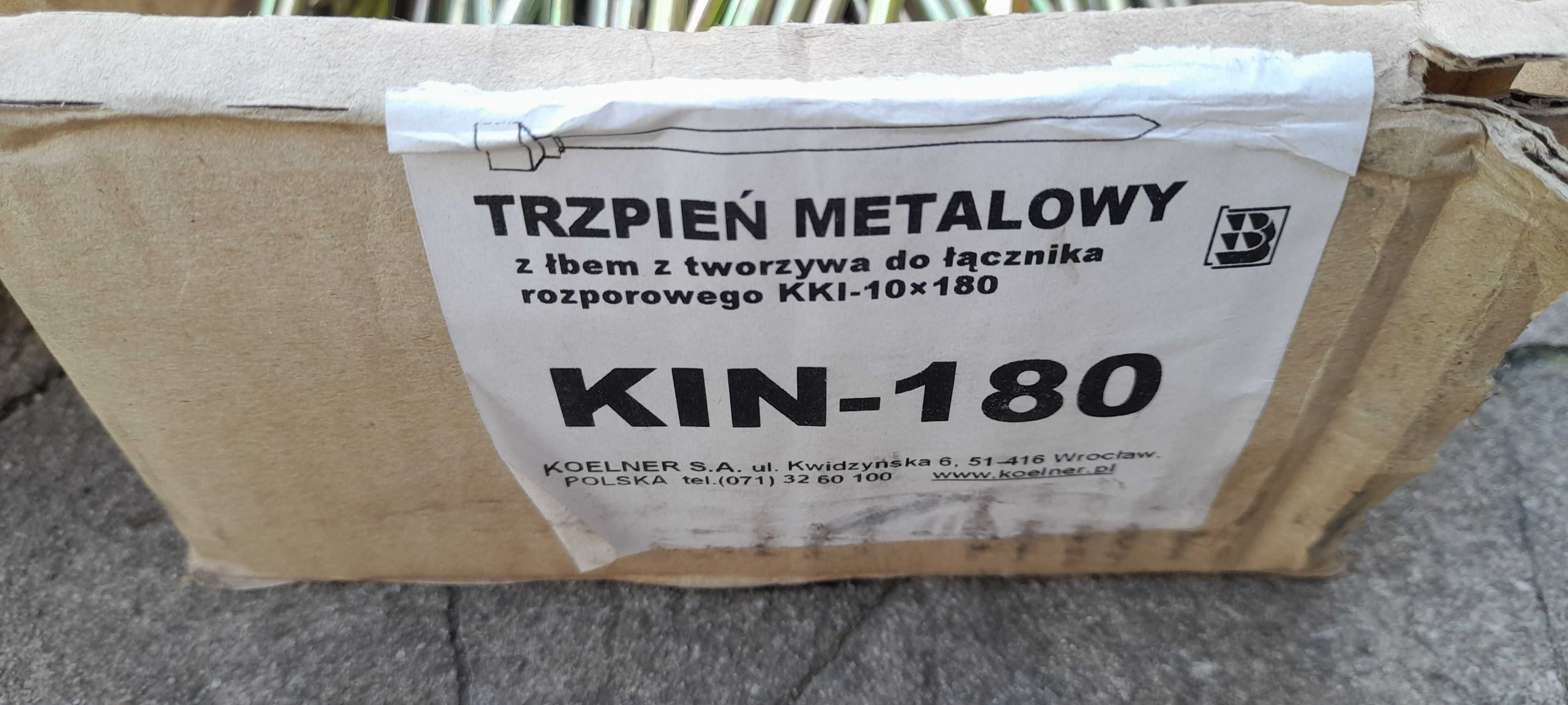 KOELNER - trzpień metalowy 180 / trzpienie metalowe