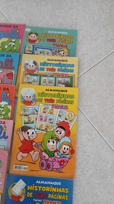 Turma da Mónica (Bidu,Louco,Tina,Astronauta,Penadinho,Piteco,etc)