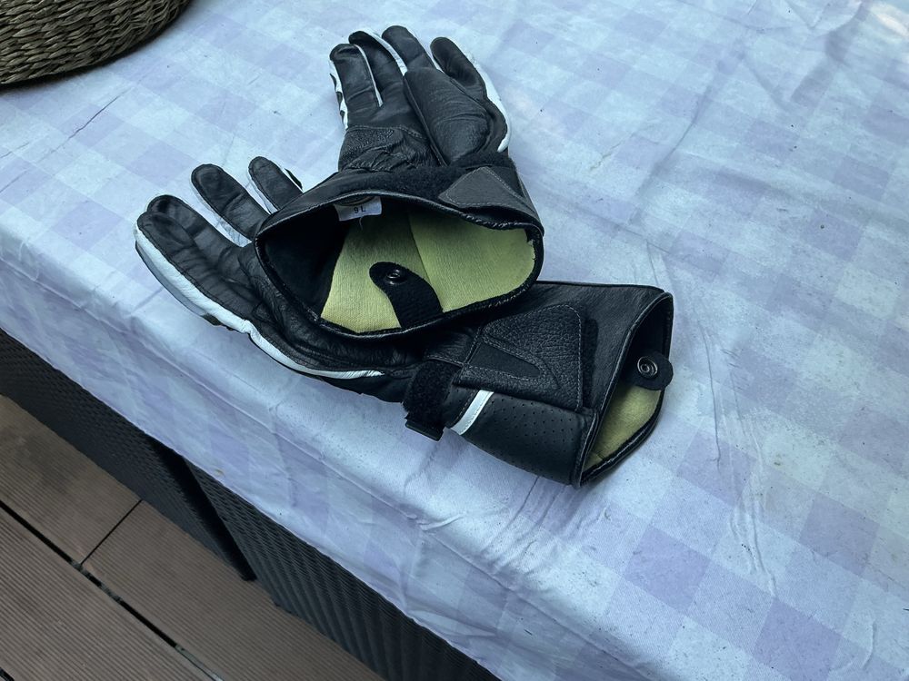 Luvas de mota em pele Held, topo de gama, novas