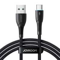 Kabel Joyroom Starry Series SA32-AC3 3A USB-A / USB-C 1m - czarny