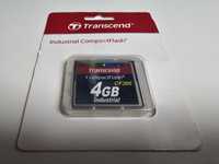 Karta pamięci CompactFlash 4GB Transcend Industrial
