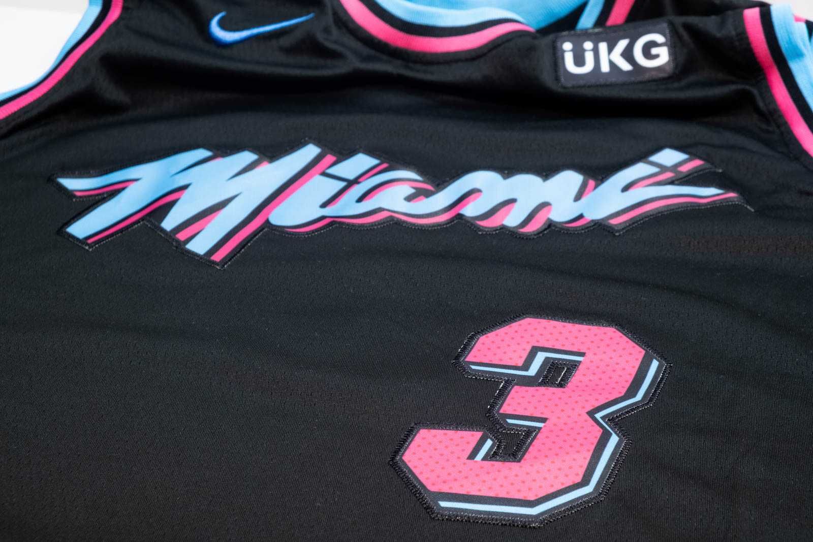 Koszulka NBA, koszykówka, Miami Heat, Dwyane Wade, czarna, roz.XL,nowa