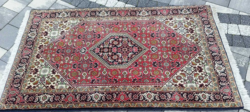 Bidjar Takab dywan wełniany tkany ręcznie 147 x 82 cm perski wełna