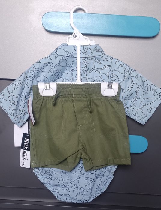 Elegancki wizytowy Komplek Body 6/9 Miesięcy NOWE Na Święta