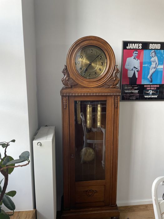 Zabytkowy zegar stojący 180 cm, lata 30 XX wieku