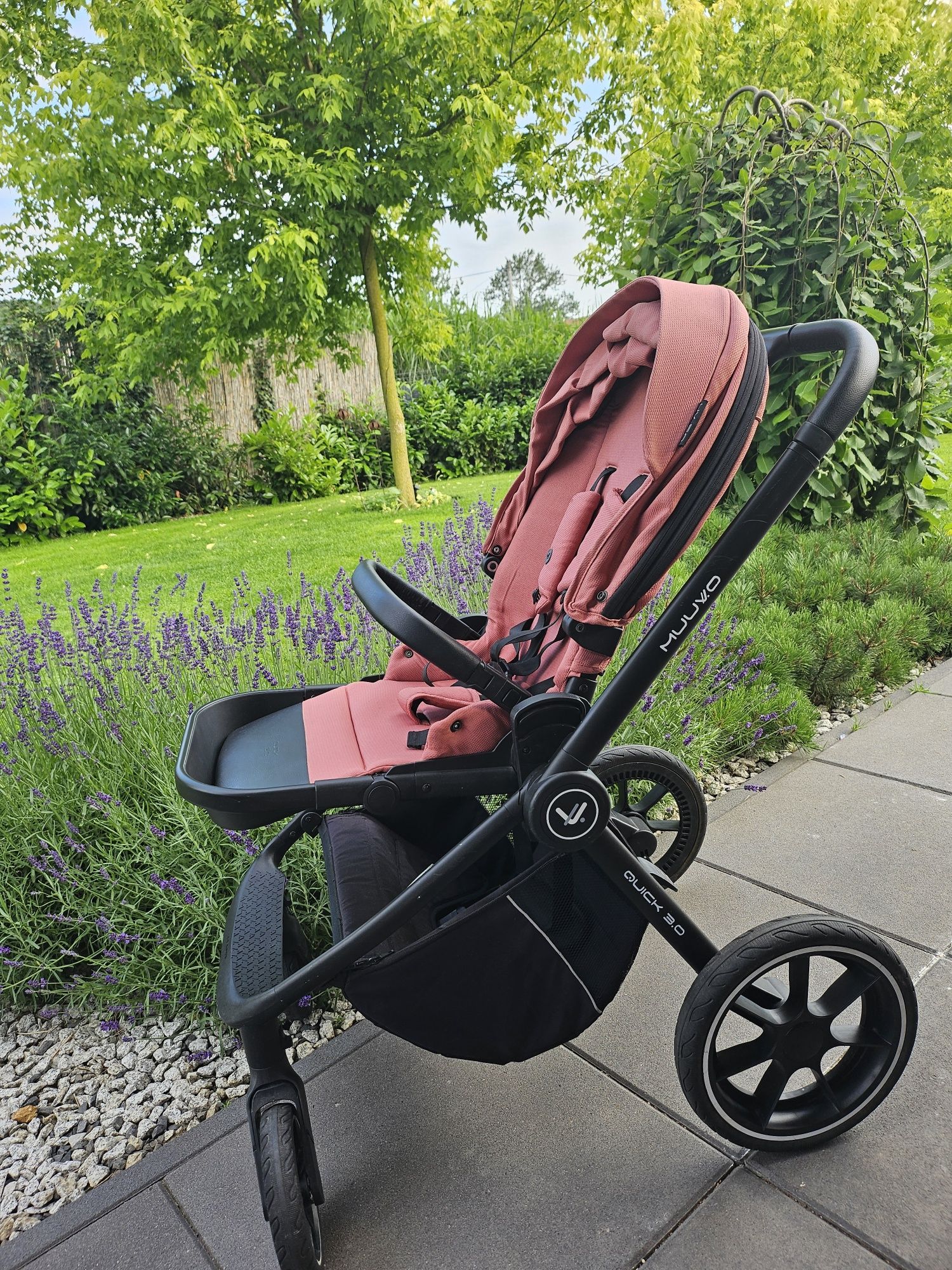 Muuvo quick 3.0 2w1 pink różowy