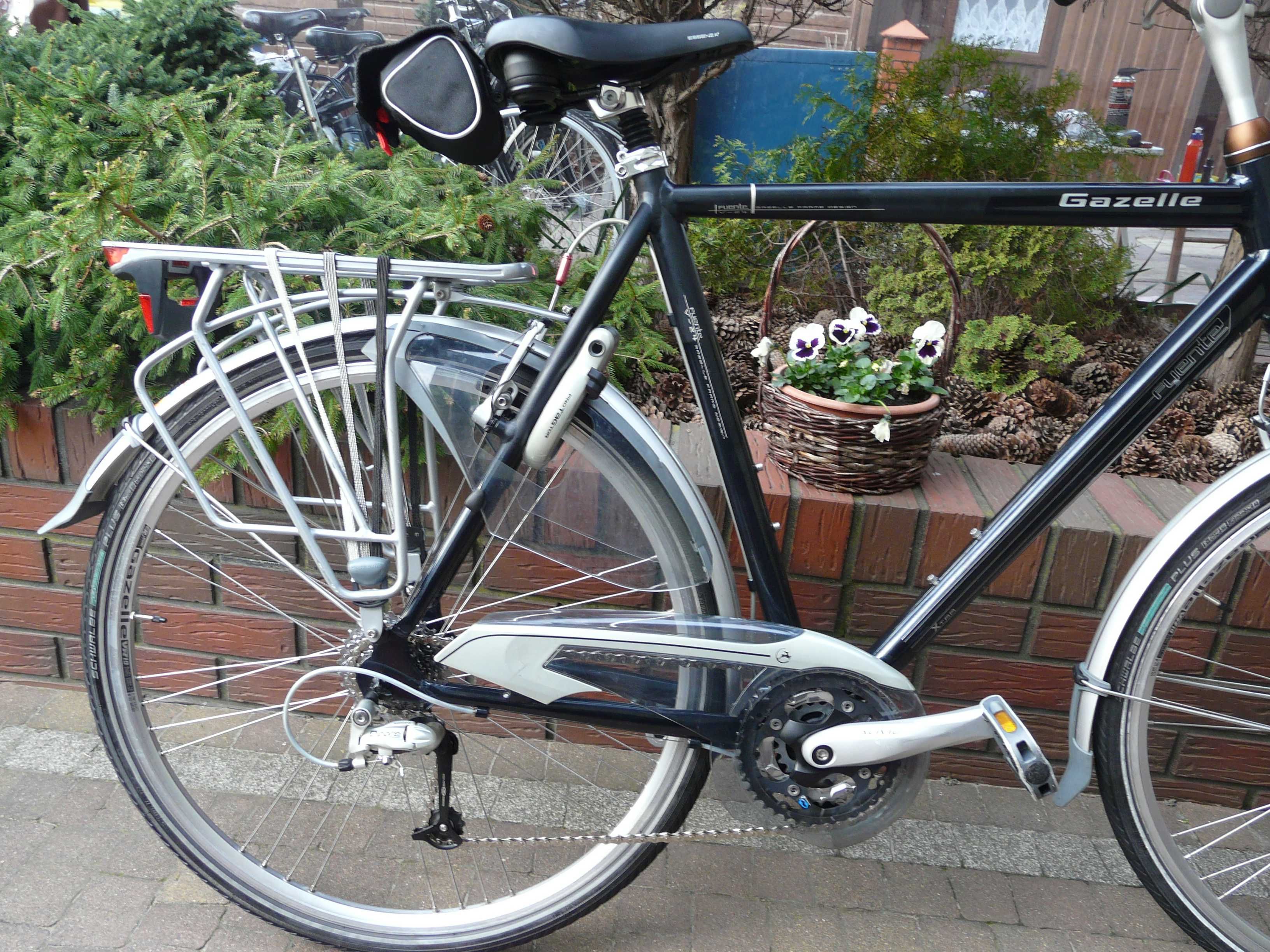 Rower trekingowy GAZELLE Fuente 28"/61 sprawny,ładny Niderland