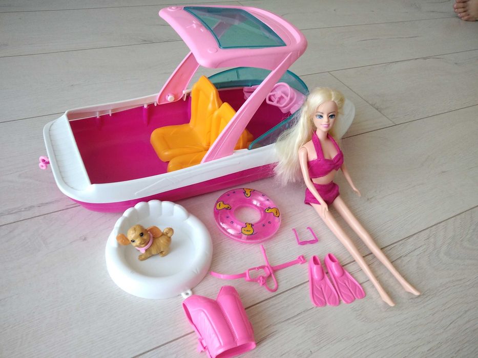 Wakacyjny Jacht Łódź Barbie