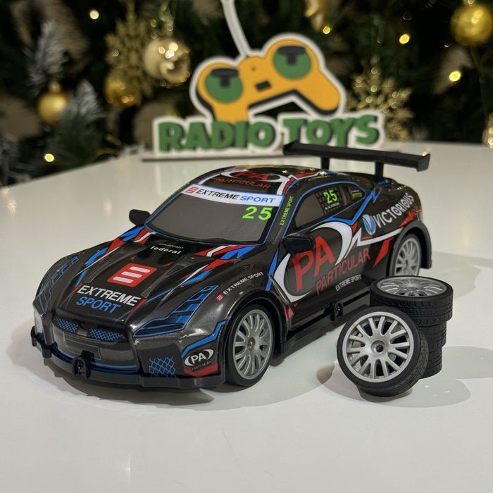 Машинка для дрифту на радиоуправлении Extreme Black Дрифтовая машинка