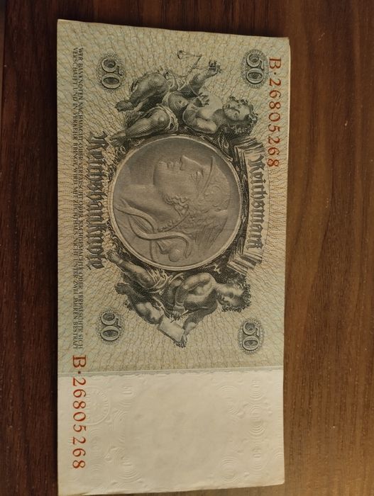 Stary banknot 50 marek 1924r
