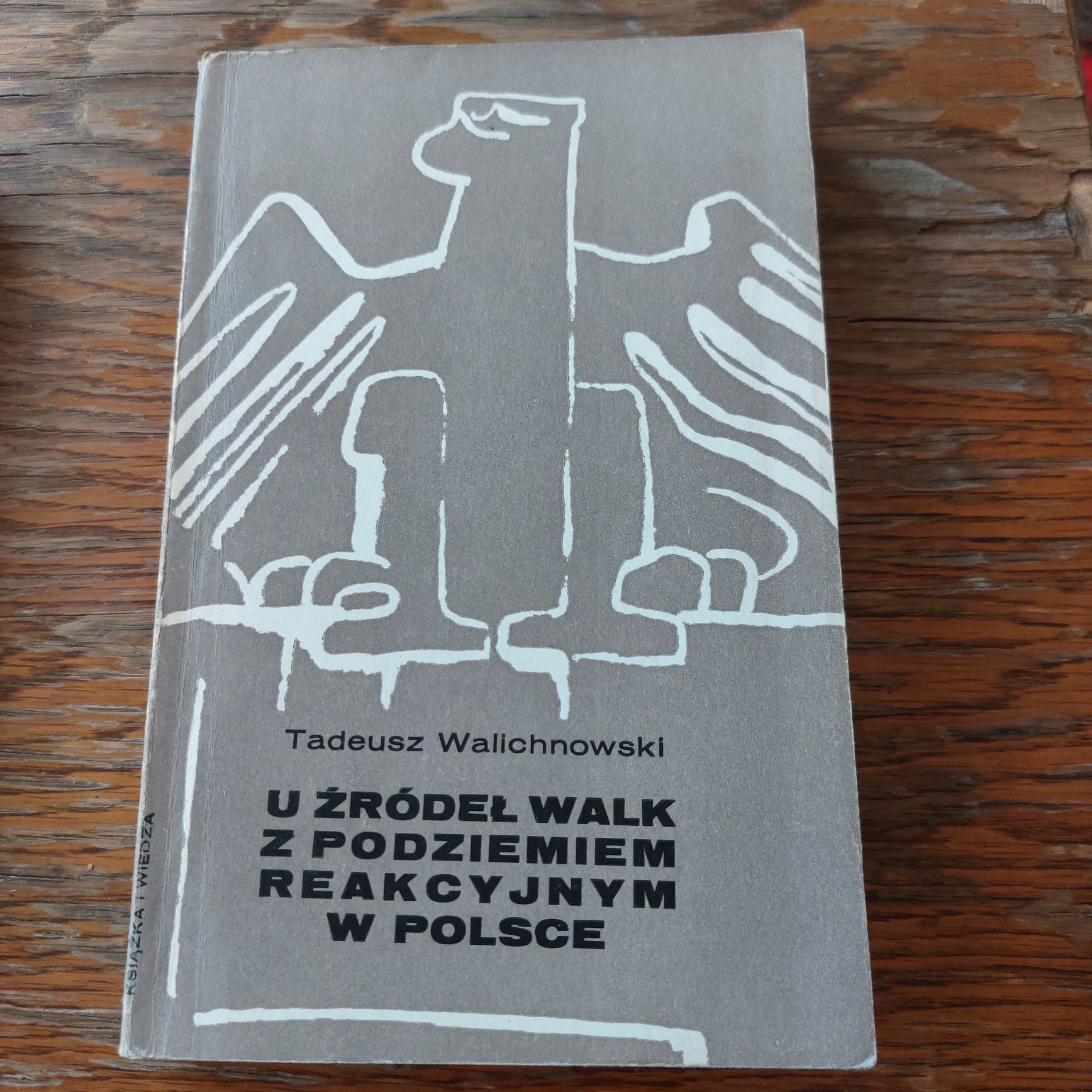 Tadeusz Walichnowski U źródeł walk z podziemiem reakcyjnym w Polsce