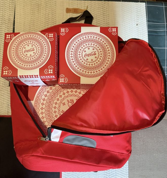 Coca-Cola x Bolesławiec Limitowany Zestaw + Plecak Coca Cola