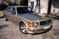 Auto do ślubu mercedes w126 long