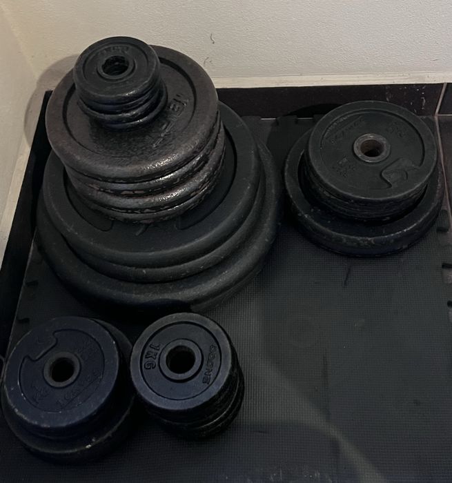 Vendo, pela melhor oferta, material usado de ginasio.