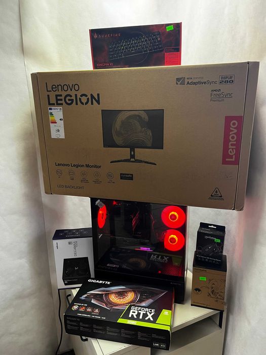 Zestaw komputerowy Gamingowy RTX3080 + Monitor 27" 280Hz