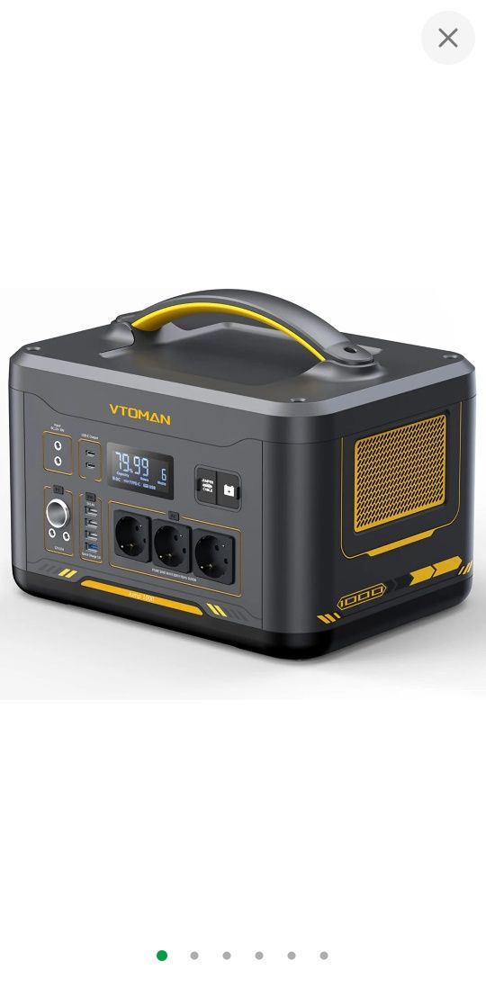 Портативна станція (батарея, павербанк) VTOMAN Jump1000 1408Wh