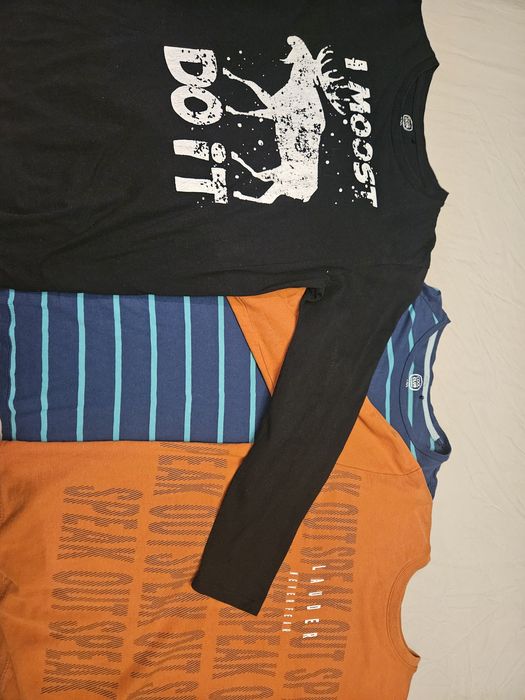 Zestaw 3 bluzek chłopięcych  roz. 170