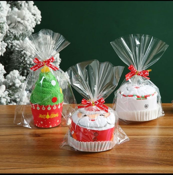 Zestaw ręczniki świąteczne babeczki 3 szt