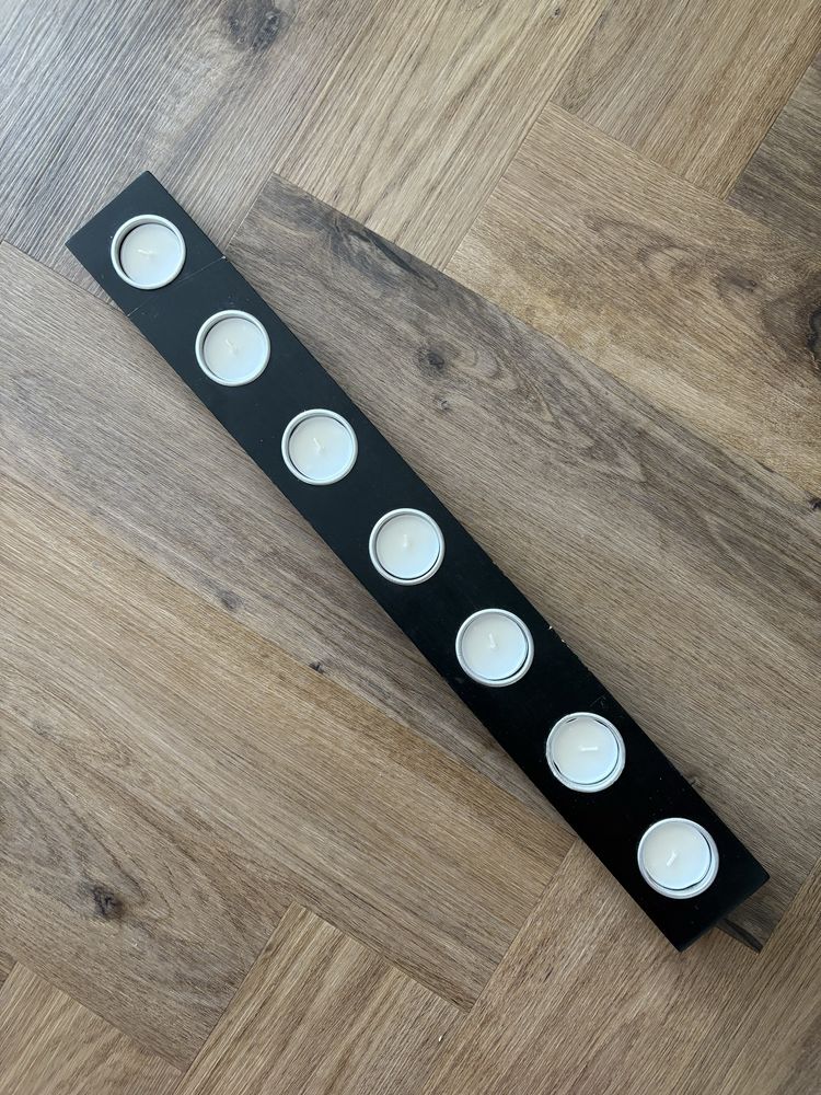 Świecznik ikea Hallare 7 tealight