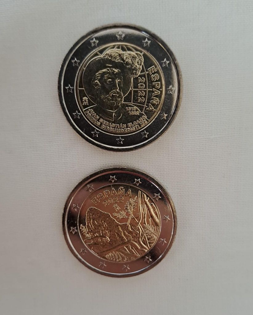 Moedas 2€ comemorativas UNC