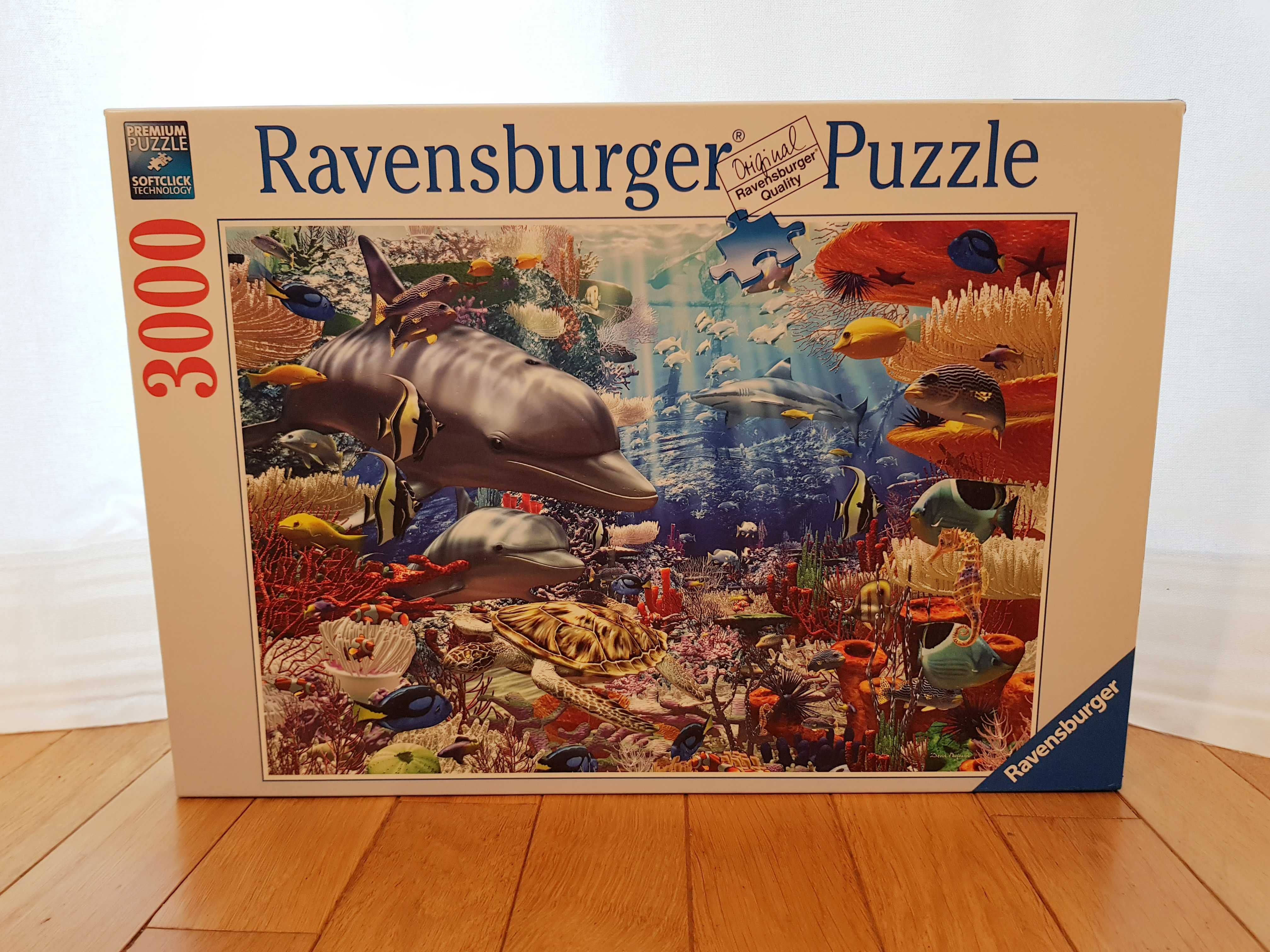 puzzle rafa koralowa 3000 elementów ravensburger