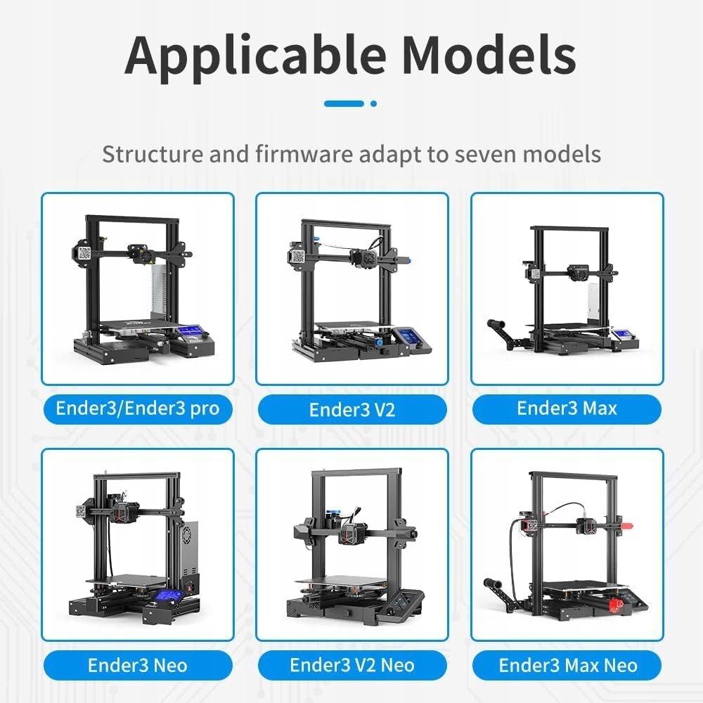 Creality Official Ender 3 Silent Motherboard Upgrade V4.2.7 TMC2225