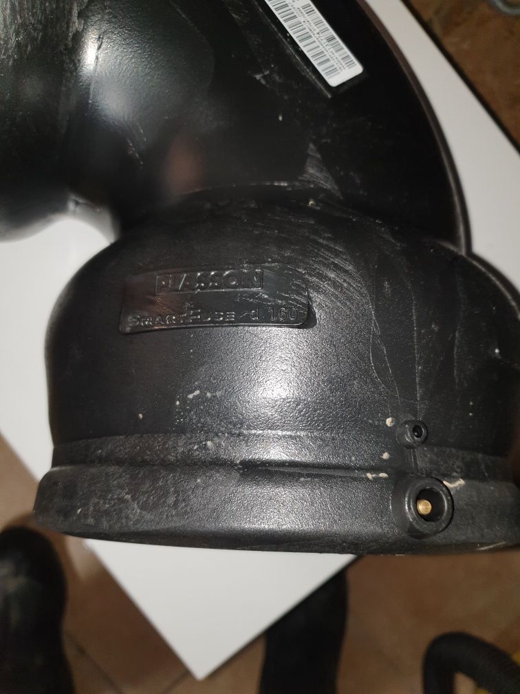 Kolano elektrooporowe E 90° DO RUR PE 160 mm  PLASSON